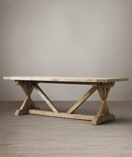Vintage Coffee Table Recycled Elm furniture