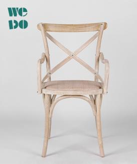 Wooden Corssback Armchair
