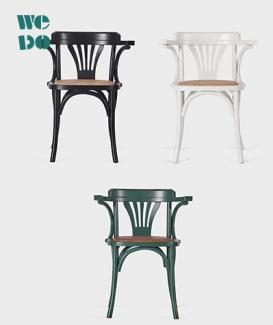 Black Wood Dining Armchair