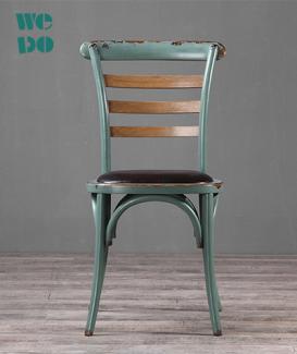 Vintage Distressed Cafe Crossback Chair