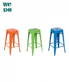 Industrial  Metal Bar Stool 