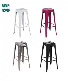 Modern Metal High Bar Stool