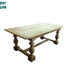  Antique Wood Carved Furniture Dining Table 