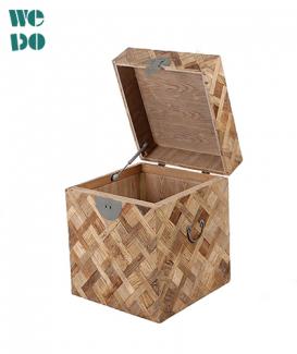  Hot Sale Reclaimed Distressed Box Storage Wood Cabinet