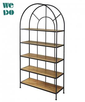 Modern Industrial Arched Storage Display Shelf 