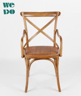 Birch Wood Crossback Dining Chair