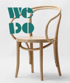 natural bentwood thonet armchair 