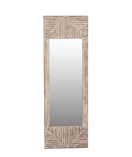 vintage wood mirror 