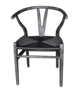 antique wishbone chair  