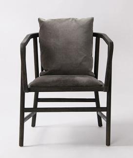 oak wood armchair 